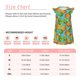 thumbnail image 3 of Fotbe Pineapple Vestido de Dormir para Niñas de 3 a 10 Años, Mangas Cortas, Estilo Princesa, Pijama Camisón con Mangas Voladas-Medium, 3 of 6