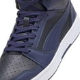 thumbnail image 3 of Tenis Puma Rebound V6 para Hombre 392326-08 azul marino 26.5, 3 of 6