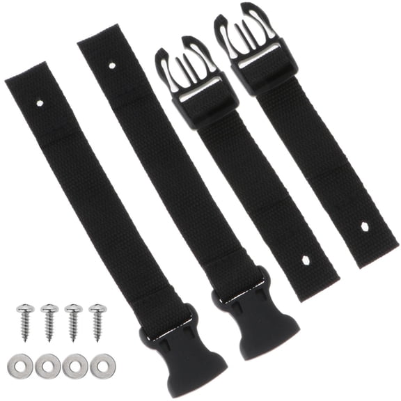 Nylon Kayak Center Consoles Strap Hatches Lid Mount Fixing Webbing Nylon Tie Downs Enduring Quickly Release Moving Strap
