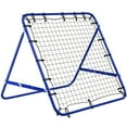 thumbnail image 1 of HOMCOM Rebounder Net Football Training Aid Kickback Target Play Blue, 1 of 10