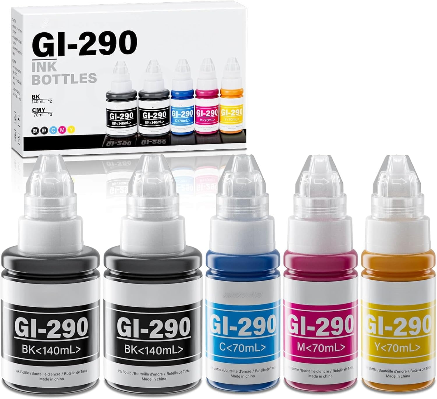 Canon GI-20 CMY Inkjet Refill Kit, 3-Pack for PIXMA G5020, G6020