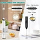 thumbnail image 4 of Rechargeable Handheld Milk Frother for Coffee, Latte, Cappuccino & Hot Chocolate - Electric Whisk with 3 Heads & 3 Speeds, Egg Beater Mixer, 4 of 5