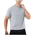 thumbnail image 2 of pstuiky camisetas de manga corta para hombre, Camisa de verano de manga corta con capucha y cremallera con múltiples bolsillos para hombre camisas casuales para hombre s, 2 of 9