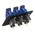 thumbnail image 4 of LED Light Heavy-Duty ON/Off Switch Plate Rocker Switch Panel 3 Position Toggle Switch Panel 12V-24V DC Racing Car Engine Switch ,Easy to Install, 4 of 7