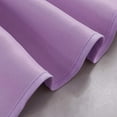 thumbnail image 2 of Nvzi Solid Blackout Curtain Valance for Kitchen/Bedroom Rod Pocket Scalloped Valance Short Curtain Panels (52"x18",Purple), 2 of 4