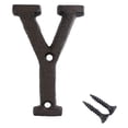 thumbnail image 2 of Free Shipping, Dusknt Wrought Iron Decorations Creative Diy House Number Casts Iron Metal Letters, Limited Time Offer!, 2 of 3