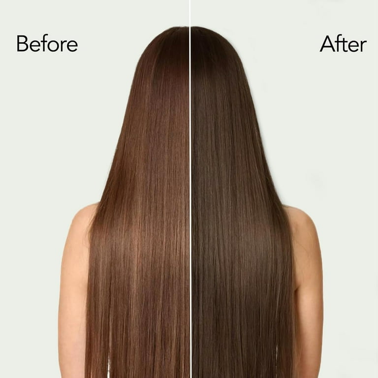 Onilyua Light Brown Argan Oil Hair Dye Shampoo, 16.9 fl oz, 3-in-1