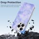 thumbnail image 4 of Funda de TPU Tie Dye para iPhone 16 Pro: ultrafina, a prueba de golpes, antiamarilleo, resistente a arañazos, compatible con carga inalámbrica, agarre mejorado, estilo transparente., 4 of 7