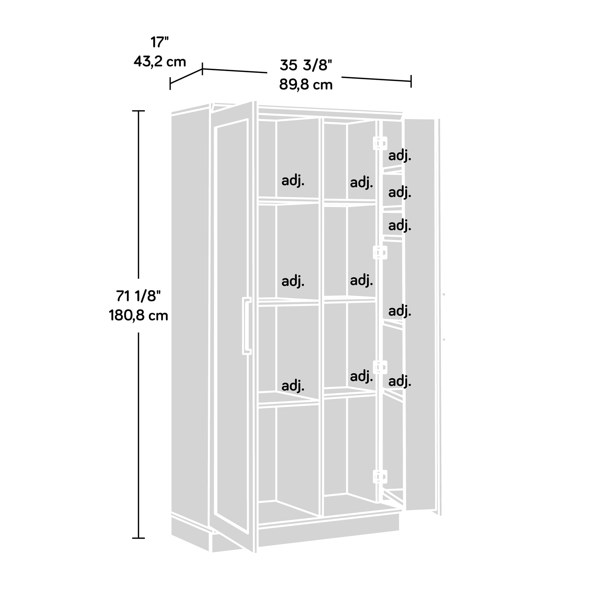 Sauder HomePlus Storage Cabinet, 1 - Kroger