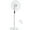 White, variant on HOMCOM Height Adjustable Pedestal Fan Oscillating Standing Fan with Remote