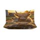 thumbnail image 3 of Juego de funda de edredón con diseño de vacas de las Tierras Altas y vacas bebés al atardecer, tamaño king y queen, 3 piezas, 1 funda de edredón y 2 fundas de almohada con cierre de cremallera, 86 x, 3 of 8