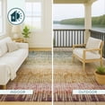 thumbnail image 4 of Addison Rugs Chantille Indoor/Outdoor Transitional Modern Gold Machine Washable Rectangle Rug, 9' x 12', 4 of 8