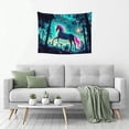 thumbnail image 5 of RKSupls Glow-in-the-Dark Unicorn Tapestry, Home Tapestry Suitable for Hanging for Decorative Wall Hanging, Decorative Bedroom, Living Room Decoration - 40x30in, 5 of 6