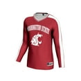 thumbnail image 2 of Youth GameDay Greats Crimson Washington State Cougars #1 Lightweight Volleyball Fashion Jersey, 2 of 3