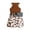 Brown, variant on LYMAYTER 12M-6Y Toddler Baby Girls Summer Sleeveless Knit Tank Tops Shorts belt Bag Set 3PCS Sleeveless Halter Ribbed Tops Elastic Shorts Waist Bag