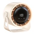 thumbnail image 1 of Feltree Desktop Electric Fan 100 Speed High Speed Circulation Fan Household 6 Inches Rechargeable Digital Desktop Fan with Night Light Function, 1 of 6