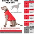 thumbnail image 3 of AiryVest Lightweight Reversible Winter Dog Coat - Warm Dog Jacket - Water Resistant Windproof - Insulated Dog Apparel for Small, Medium & Large Dogs - Comfortable Dog Puffer Vest - Red/Black, 3 of 6