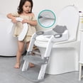 thumbnail image 5 of Asiento de entrenamiento para ir al baño con taburete y escalera SKYROKU, 5 of 5