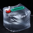 thumbnail image 5 of Recipiente de agua YONGSHENG plástico plegable con grifo para exteriores camping senderismo picnic, 5 of 5