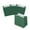 Red, variant on Bag Tek Kraft Paper Small Snack Bag - 4" x 2 1/4" x 3 3/4" - 100 count box