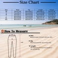 thumbnail image 5 of Men’s Lined Sweatpants Thermal Thicken Fleece Wide Leg Track Pants Windproof Warm, 5 of 9