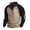 Khaki, variant on Men Fashion Casual Relaxed Comfortable Long Sleeve Hoodless Sweatshirt Top