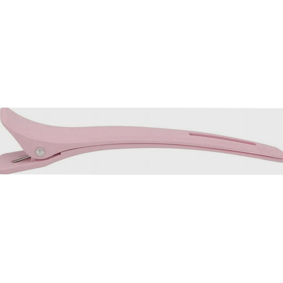Duck Billed Clips, ABS Plastic Professional 12Pcs Styling Hair Clips Pink for Coloring for Blow Drying