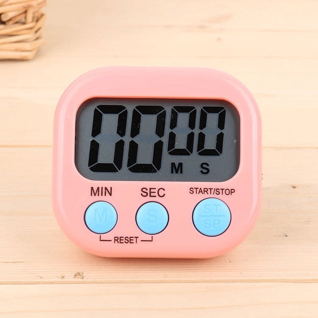 Temporizador multifunción para cocina, pantalla grande, recordatorio digital, temporizador electrónico de cuenta regresiva