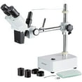 thumbnail image 2 of AmScope SE420-LED 20X Stereo Microscope – Binocular Widefield W/ Boom Arm Stand & LED Incident Light 2 of 5
