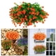 thumbnail image 5 of 12 mechones de flores artificiales Soledad Naranja 35 cm flores de seda, 5 of 10