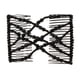 thumbnail image 2 of Horquillas para el cabello BLESIY Peine de doble clip Negro, 2 of 7