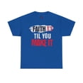 thumbnail image 2 of DJH Apparel | Faith It Til You Make It Christian Unisex Heavy Cotton Tee, 2 of 8