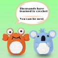 thumbnail image 5 of Kit de crochet para principiantes, kits de crochet para niños y adultos, kit de crochet para principiantes Con tutoriales en vídeo paso a paso G, 5 of 5