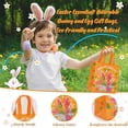 thumbnail image 3 of 12 pack Easter Bags with Handle Happy Easter Non-Woven Bag for Kid Reusable Easter Baskets for Egg Hunt Bunny Carrot 9×8.66×4.33in, 3 of 8