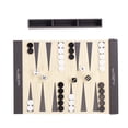 thumbnail image 6 of Easy Carry Rolls Up PU Leather Backgammon Set With Acrylic Pieces Perfect For Family Fun, 6 of 9
