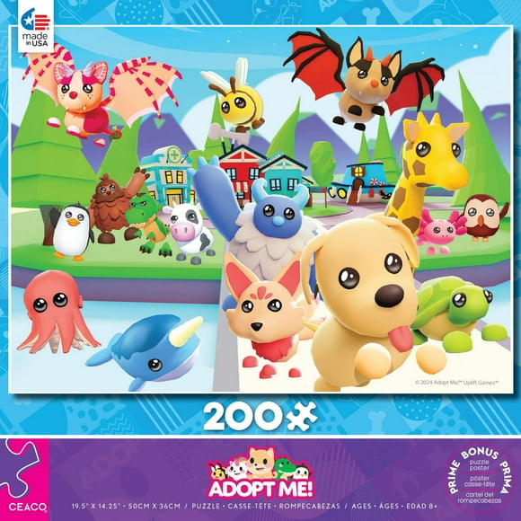 CEACO 200 Piece Puzzle - Disney Friends - Adopt Me, Flying