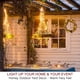 thumbnail image 3 of Batería String Light Bright Zeal, 20 m, 200 LED, color blanco cálido, 3 of 6
