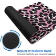 thumbnail image 6 of Long Mouse Pads for Desk,Pink and Black Of Leopard Print Desk Mats on Top Of Desks, Desk Mouse Pad Extra Large with 3mm Non-Slip Base and Stitched Edge for Gaming,Office,Work,Home 31.5"x11.8", 6 of 6