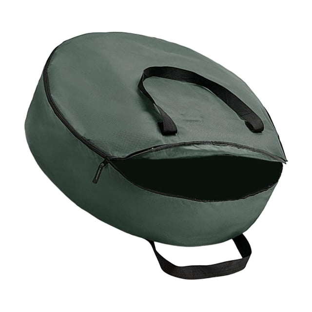 Sac Durable Imperméable et Portable Rangement pour Arbre de Noël Grand Imperméable et Doublure en Oxford Rouge 122x38x51cm Rouge Vert 60x18cm