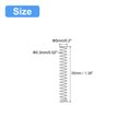 thumbnail image 2 of Unique Bargains Compression Spring, 5 Pack 304 Stainless Steel, 5mm OD, 0.4mm Wire, 35mm Length, 2 of 5