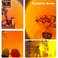 thumbnail image 4 of FYBTO Mini Sunset Lamp, Sunset Projection Lamp, 180 Degree Rotation FYBTO tic Led Night Light Projector for Photography/Selfie/Home/Living Room/Bedroom Decor/Home Indoor Party (Blue Yellow), 4 of 5