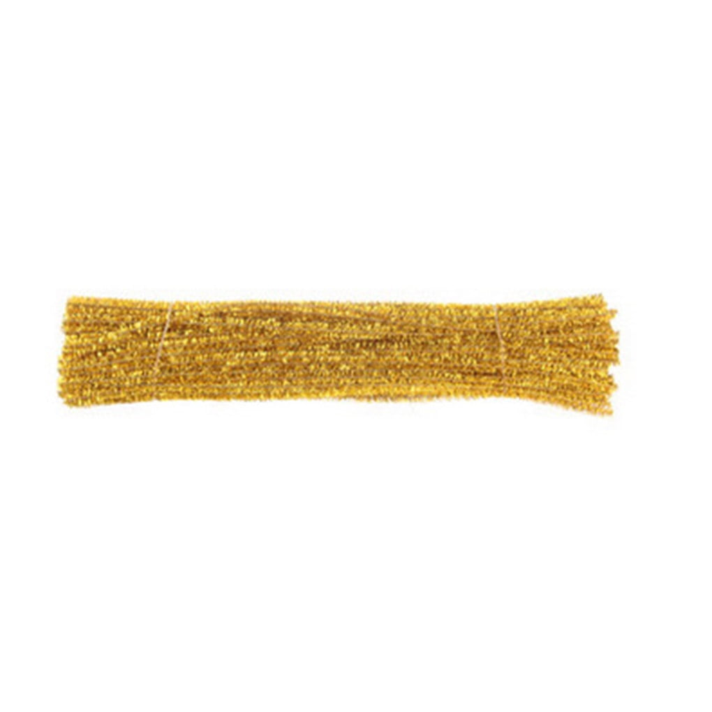 100PCS/Set 30cm Glitter Chenille Stems Pipe Cleaners Kids Toys DIY Craft Supplies Crafting DIY Kids Educational Toys