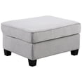 thumbnail image 6 of Devion Furniture Polyester Fabric U-Shaped Sectional Sofa in Light Gray, 6 of 7