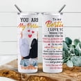 thumbnail image 4 of You Are My Person Tumbler, Skinny Stainless Steel with Lid For Bestie, Soulmate, Colorful Gift Idea For Best Friends Roommate For Woman in Birthday Anniversary, 4 of 6