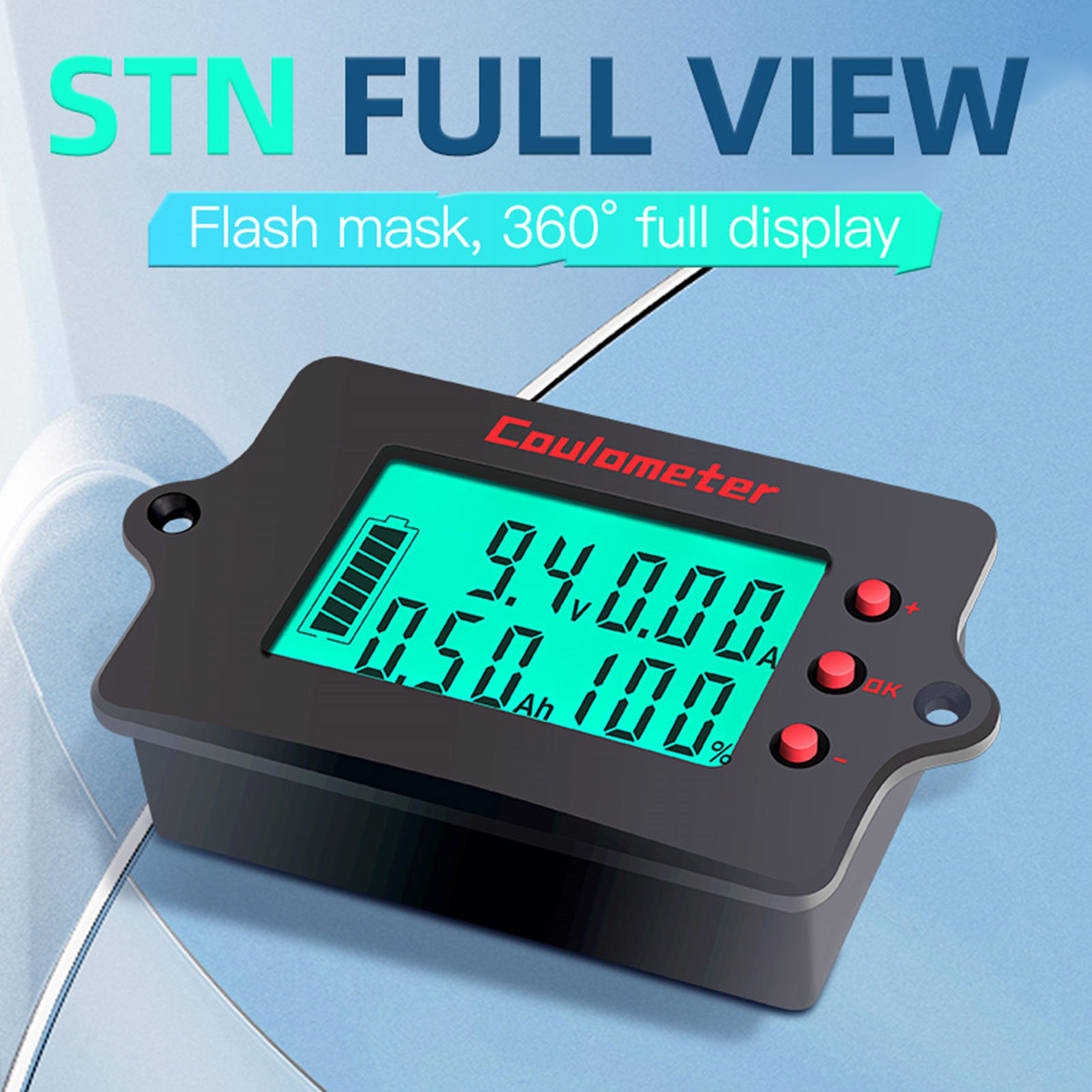 Coulomb Meter for Electric Vehicles and Meter Ensures Precise Voltages and Current Readings
