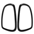 thumbnail image 4 of Rear Lamps Frame Rings, Perfect Fit Tail Lamp Trim Cover Replacement Anti Aging Scratch Resistant  For Car Glossy Black, 4 of 8