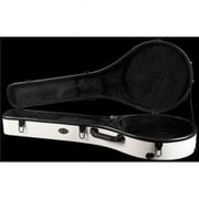 Superior CF-1530W Deluxe Fiberglass 5 String Resonator Banjo Case - White