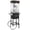 Black, variant on Olde Midway Movie Theater-Style Popcorn Machine with Cart and 8 oz Kettle, Red