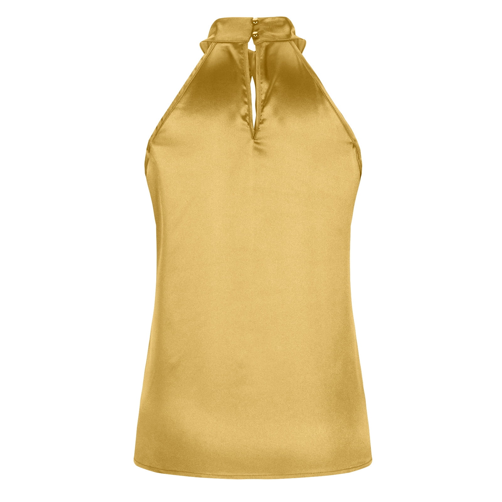 トップス yilon HALTER-NECK CHECK BLOUSE Halter-neck check blouse – YILON