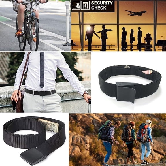 Emergency Survival Kit | Hidden Pocket Belt for Men or Women